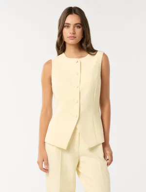 Toni High Neck Waistcoat
