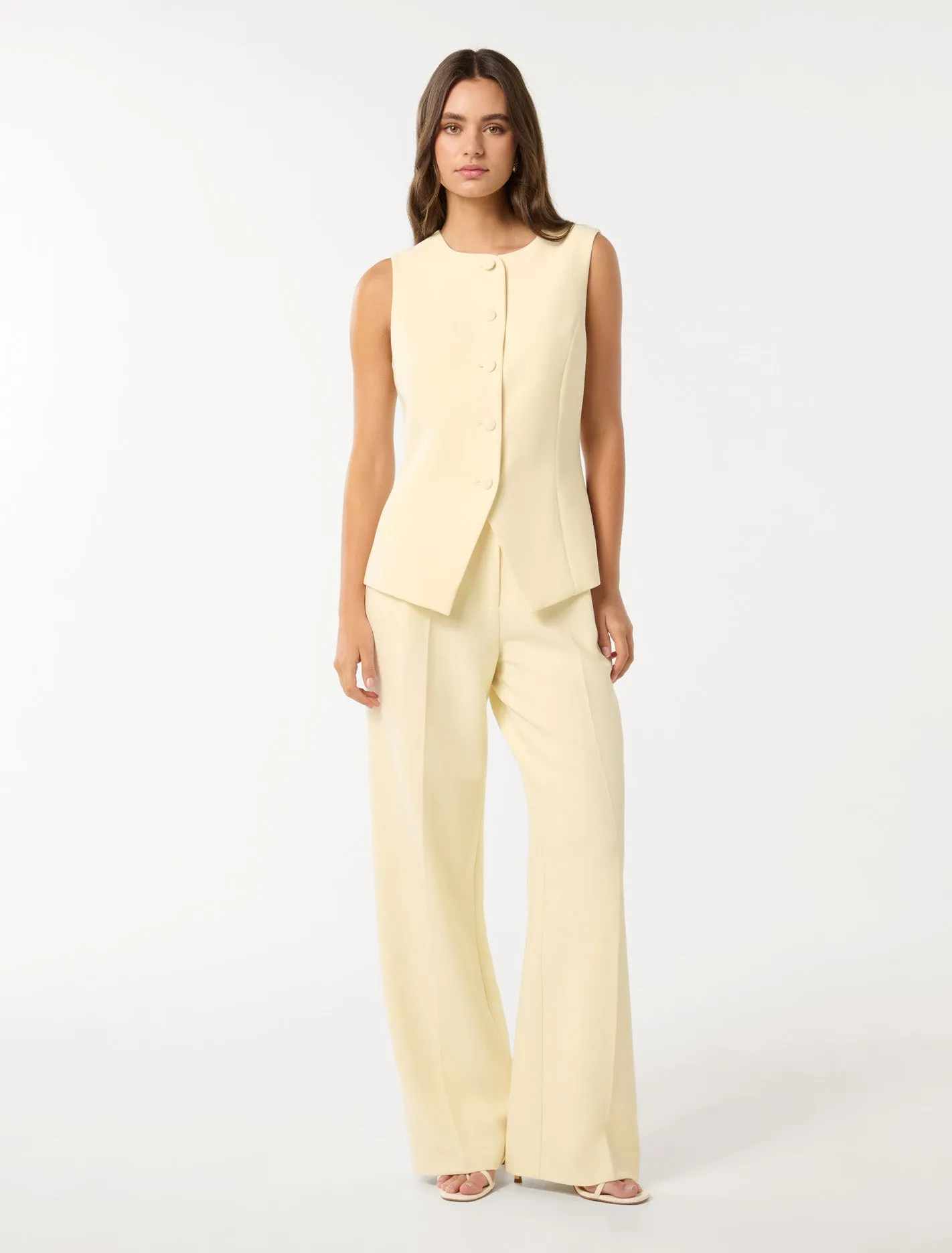 Toni High Neck Waistcoat