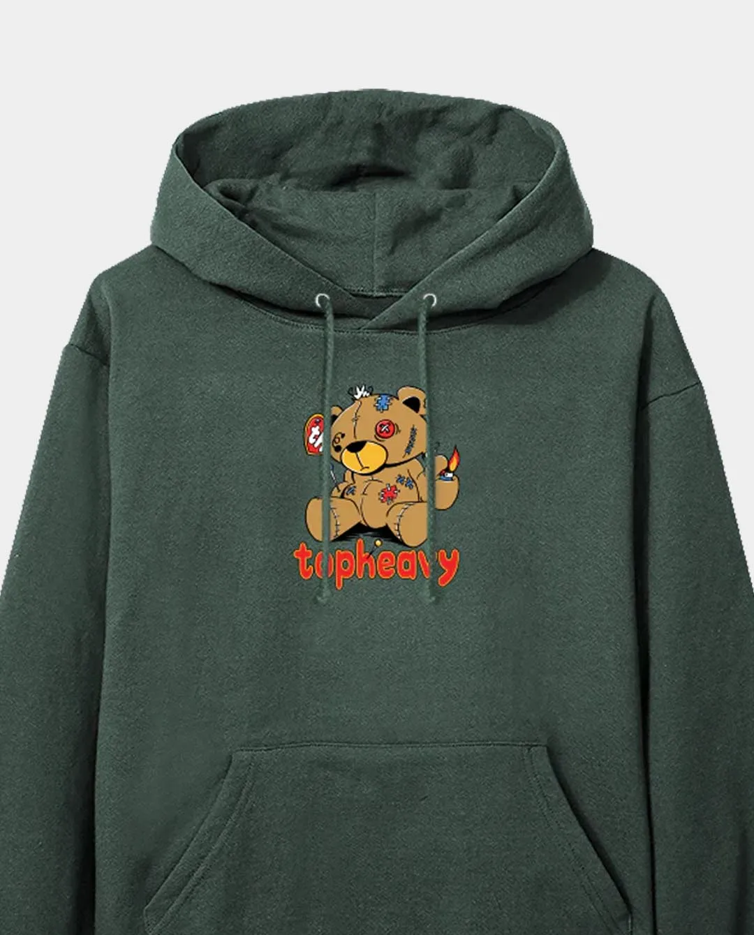 Top Heavy - Playin With Fire Hood - Forest