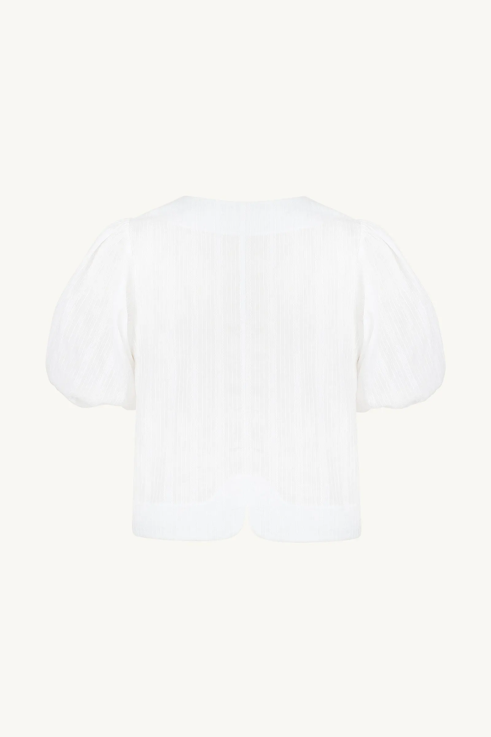 Tulip Blouse -- Embroidered Cotton