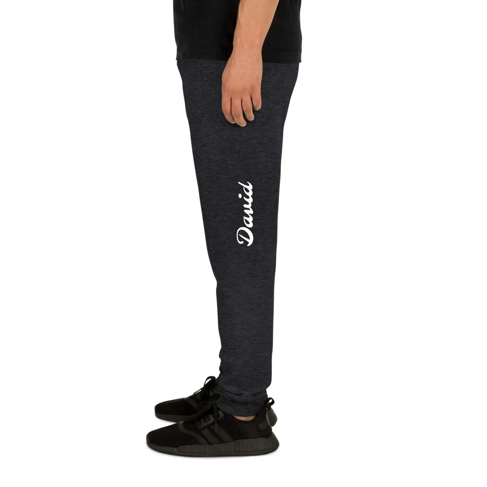 Unisex Joggers named for Jayden and David