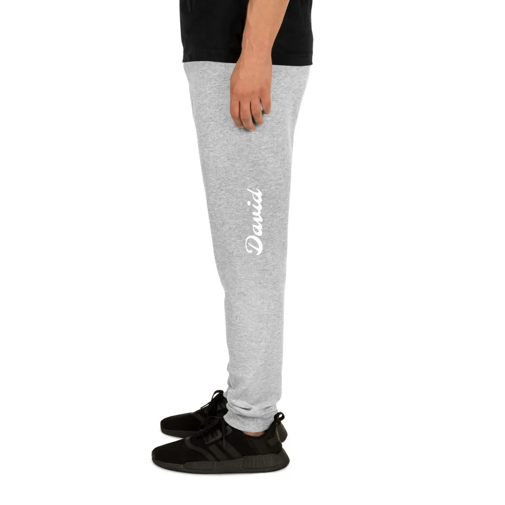 Unisex Joggers named for Jayden and David