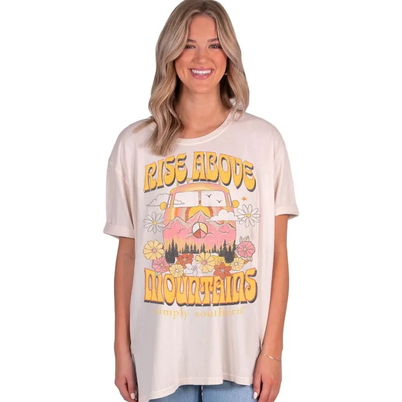 Vanilla Acid Wash White Oversized Short Sleeve Shirt