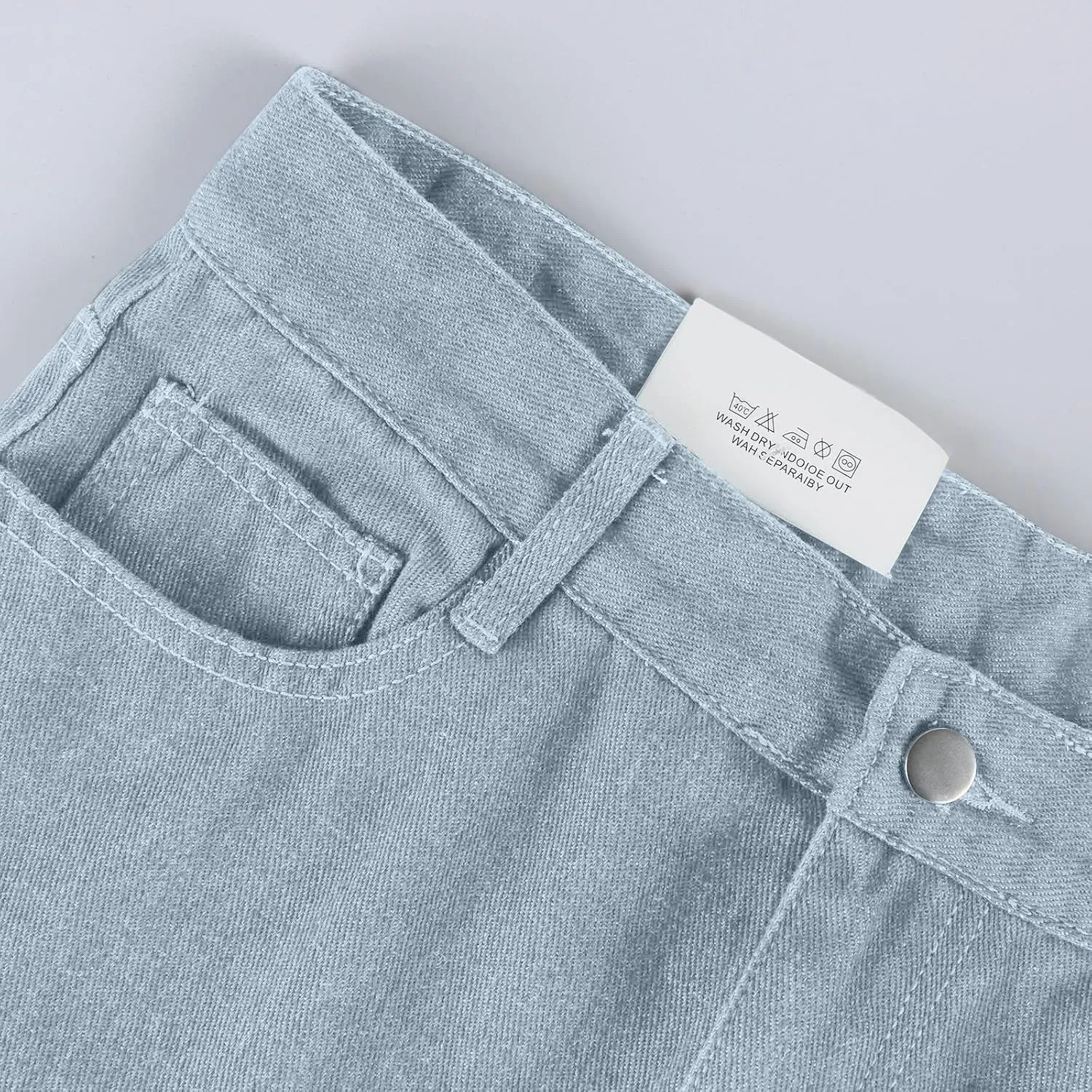 Wide Leg Jeans for Women Fashion Baggy Boyfriends Jeans High Waist Y2k Cargo Pants Vintage Denim Trousers