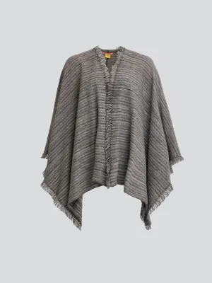Yudith Poncho Baby Alpaca Color Beige